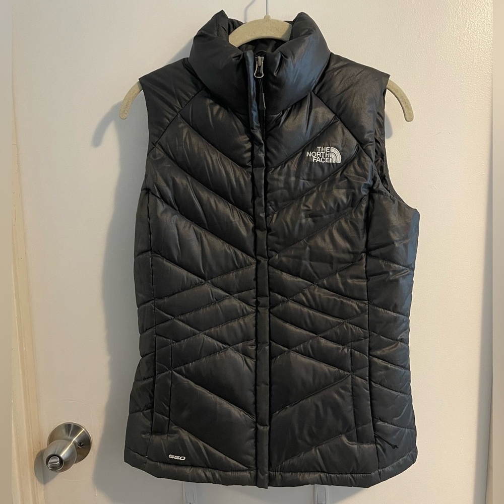 North Face Black Insulated Vest